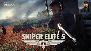 Sniper Elite 5 Mission 6 - Liberation | No commentary | 1440p HD Immersive Gameplay