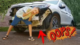 Где наши бампера с Honda Pilot? Сперли что ли... Я, конечно, был в шоке....