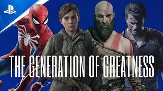 The Generation of Greatness - Only On PlayStation 4 | PS4 Exclusive Games Tribute