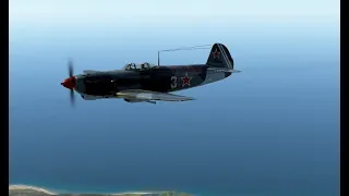 Один на Як9 против двух Bf109F2,  сбил обоих, неплохо так