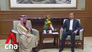 Saudi Arabia, Iran resuming official ties after foreign ministers meet in China