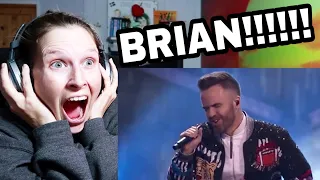 BRIAN JUSTIN CRUM - YOUR SONG ( AGT CHAMPIONS ) | REACTION