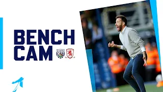 Bench Cam | Middlesbrough at The Hawthorns