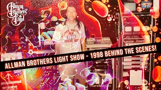 Allman Brothers Light Show - 1998 - Behind the Scenes | Psychedelic Light Show Review - Episode 11