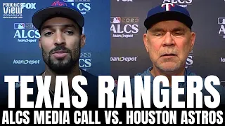 Marcus Semien & Bruce Bochy Revisit Texas Rangers vs. Astros Benches Clearing, ALCS Emotions