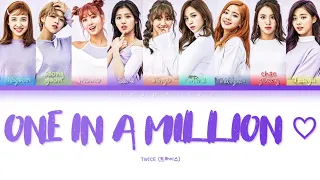 TWICE (트와이스) - One in a Million (Color Coded Lyrics Han/Rom/Eng) + REQUESTED