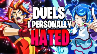 Top 10 Yu-Gi-Oh Duels that I Personally HATED!
