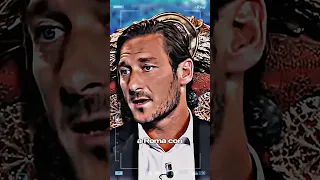 L'intervista commovente a Francesco Totti per il suo ritiro al calcio💔