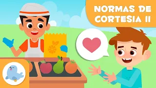 POR FAVOR, GRACIAS Y PEDIR PERMISO 🤝 NORMAS DE CORTESÍA para niños 😊 Episodio 2