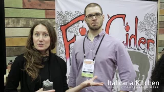 FIRE CIDER, spicy apple cider tonic - Interview @ Winter Fancy Food Show 2017 (San Francisco)