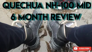 QUECHUA NH-100 TREKING SHOES 6 MONTH REVIEW || Best budget trekking shoes || #trekking #trekshoes
