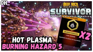 HOT PLASMA Burns Through Hazard 5! Deep Rock Galactic: Survivor!