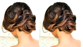 ★ ROMANTIC UPDO  Hairstyle | HAIRSTYLES for Long Medium Hair