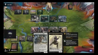 Entrons dans la compétition dans Magic The Gathering Arena avec le deck blanc ! # Game8 #