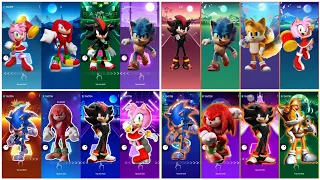 All Characters Megamix. Knuckles vs Amy Rose vs Silver vs Shadow vs Sonic Eps 43