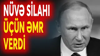 Dünya müharibəsi başlayır! Rusiya səfərbərlikdən sonra nüvə silahının anonsunu verdi