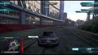 Need for Speed: Most Wanted PS3 Part 211 - Mercedes Benz SL 65 AMG (Circuit Race, Turbulence)