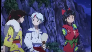 Moroha explained Sesshomaru to his daughters