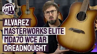 Alvarez Masterworks Elite MDA70WCEAR Dreadnought Electro-Acoustic - Overview & Demo