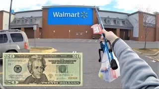 $20 Walmart TROUT Fishing Challenge