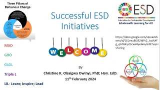 Lesson 5 - Successful ESD Initiatives