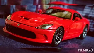 Dodge Viper SRT by maisto 1/24 scale diecast