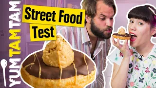 Street Food Test #2 // Donuts mit Cookie Dough // #yumtamtam