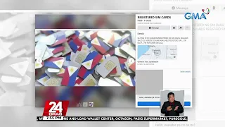 Pagbawi sa numero ng sim card na nanakaw o nawala, mas madali kung rehistrado na ang... | 24 Oras