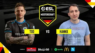 [DE] WC3 - ESL Meisterschaft Herbst 2022 : [HU] ToD vs. Hankk [ORC] (Spieltag 2)