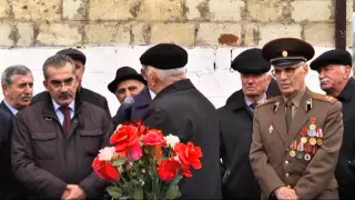 Установка мемориальных досок в Сулейман-Стальском районе