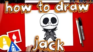 How To Draw Cartoon Jack Skellington