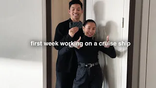 day in the life as dancers on a cruise ship | ship life vlog