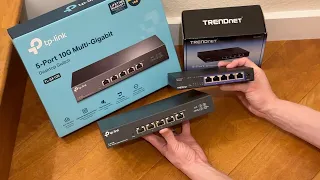 10G vs 2.5G Switch!  Which is BETTER?  TEG-S350 vs. TL-SX105