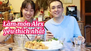 #174 Alex nói rằng mình một nửa là người Việt-bữa ăn chỉ nói tiếng việt-bún đậu nhà làm