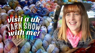 Visit a UK Yarn Show with Me! Waltham Abbey Wool Show 2023 🧶