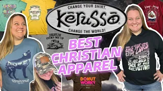 BEST CHRISTIAN TEE SHIRT DESIGNS! Faith-Based Apparel Haul from KERUSSO