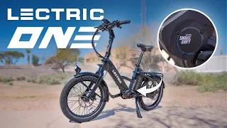 Lectric ONE - Electric Shifter & Belt Drive Under $2K! Our Hands On First Impression e-Bike Review