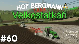 #60 Velkostatkáři na Hof Bergmannu|Orba se zakletým pluhem|FS19|Cabin view|CZ/SK|Precision