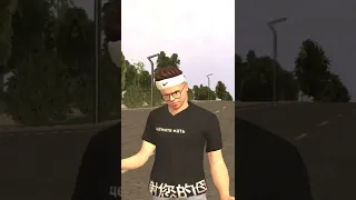 НАКАЗАЛ НАГЛОГО МЕНТА В GTA CRMP BLACK RUSSIA #shorts