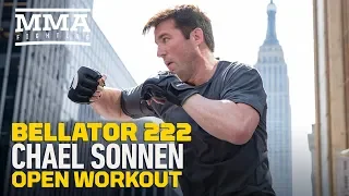 Bellator 222: Chael Sonnen Open Workout Highlights - MMA Fighting