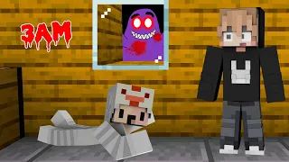 GAWAT !! RUMAH KITA DI SERANG MONSTER GRIMACE DI MINECRAFT !!