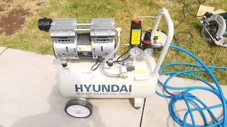 Hyundai Super Silent Oil Free Air Compressor | Review