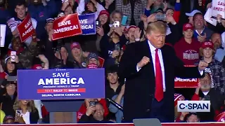 TRUMP PUMP DANCE: "Hold On, I’m Comin’" ...Sam & Dave... Selma, NC... 4/9/2022