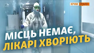 Місць немає, лікарі хворіють на ковід. Кримські реалії пандемії | Крим.Реалії