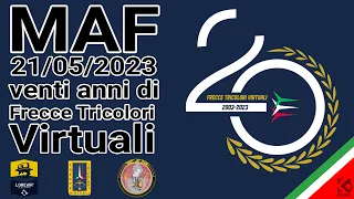 MAF 2023: i 20 anni delle Frecce Tricolori Virtuali