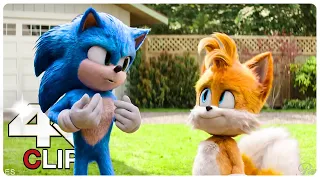 Sonic And Tails Cameo Scene | KNUCKLES (NEW 2024) CLIP 4K