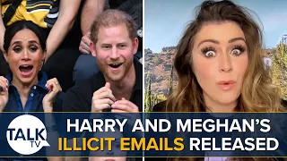 Prince Harry And Meghan Markle's Illicit Emails Released | Sussexes Attempt To Silence Critics