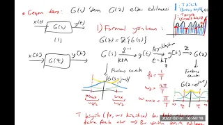7) G(s)'den G(z) elde edilmesi (ELE 504 Dijital Kontrol)