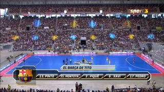 Barcelona Playing  Futsal Against Barcelona | Pep Guardiola  vs Tito