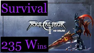 Soulcalibur 2 Extra Survival - 235 Wins